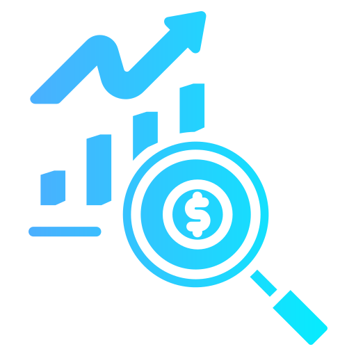 Profit growth Generic gradient fill icon