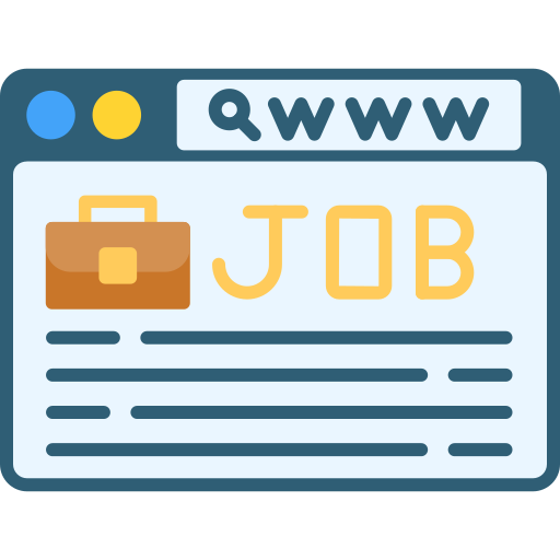 Job search Generic color fill icon