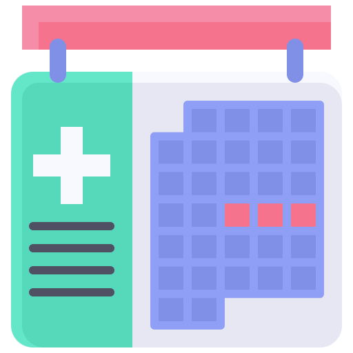 kalender Generic color fill icon