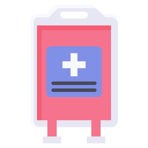 Iv bag Generic color fill icon