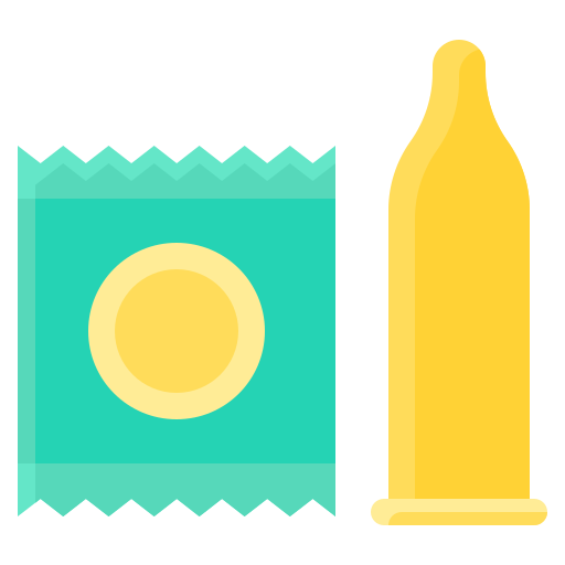 Condom Generic color fill icon