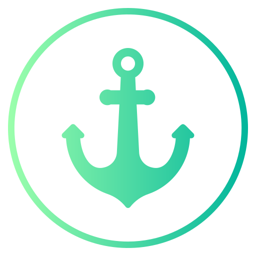 Anchor Generic gradient fill icon