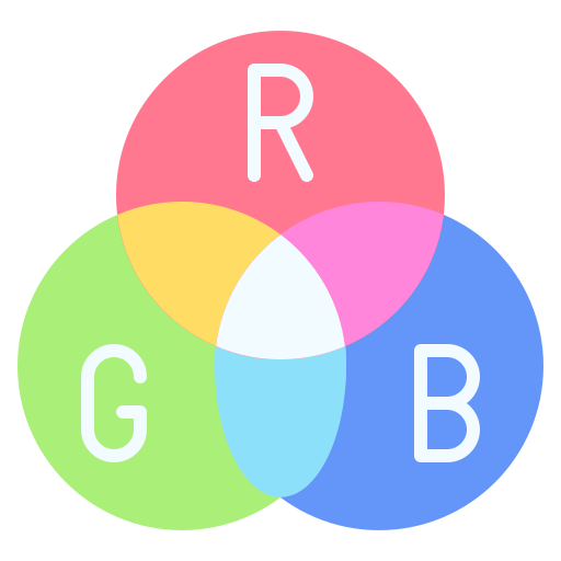rgb Generic color fill icona