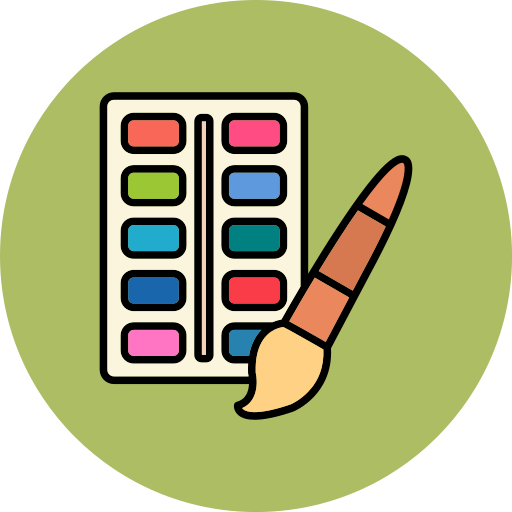 수채화 Generic color lineal-color icon