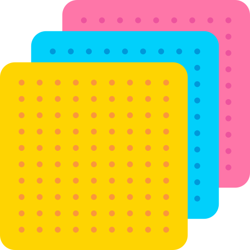 włókienniczy Generic color fill ikona