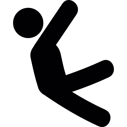Падающий человек  иконка