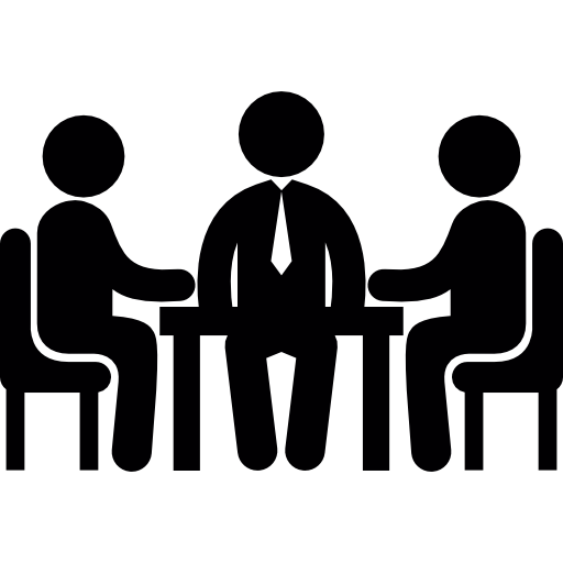 reunião de negócios  Ícone