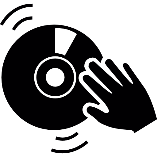 djの手の動き  icon