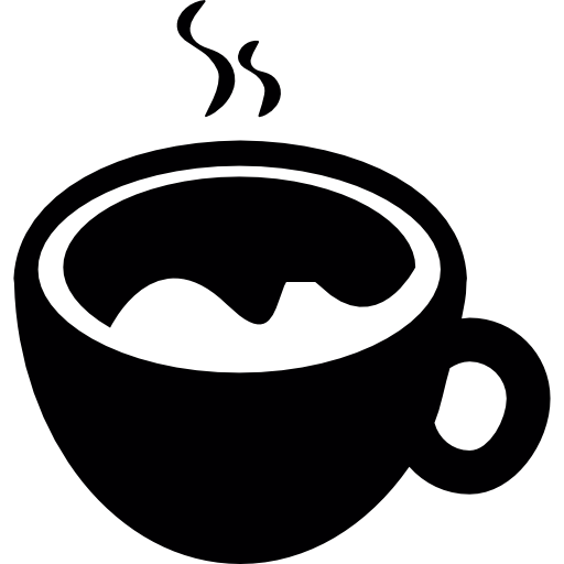 xícara de café quente  Ícone