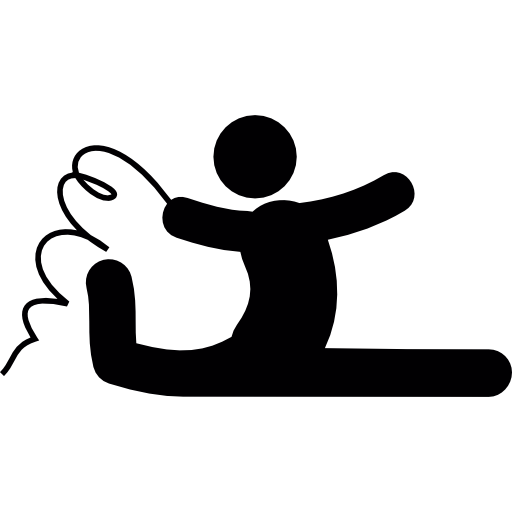 Олимпийский танцор с лентой  иконка