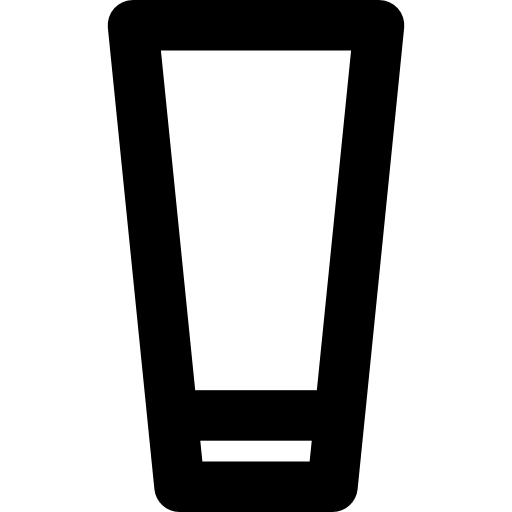 verre à liqueur Basic Rounded Lineal Icône