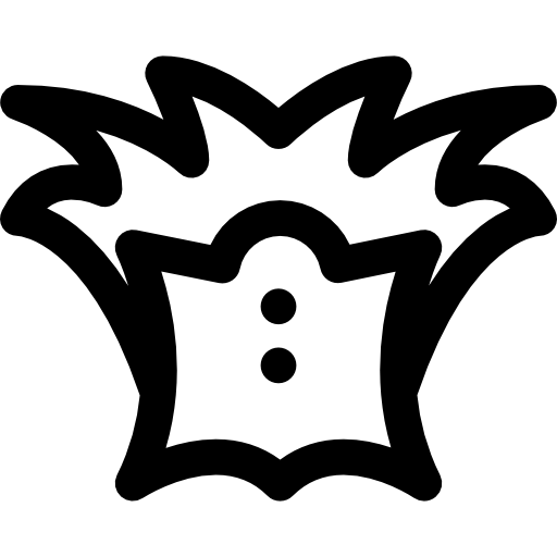 카니발 모자 Curved Lineal icon