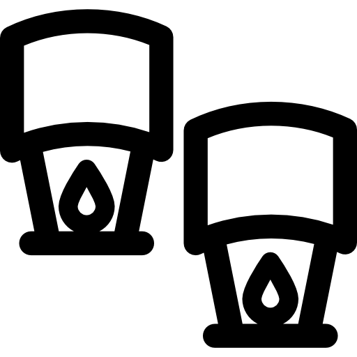 スカイランタン Curved Lineal icon