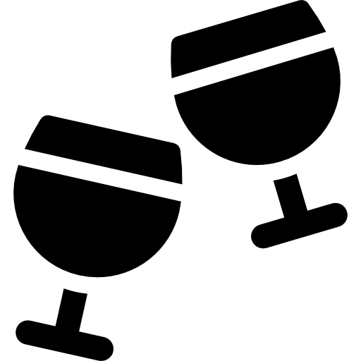 bebidas Curved Fill icono