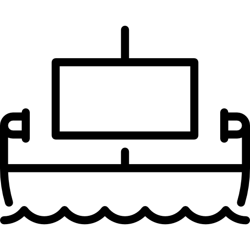 エジプトのボート Special Lineal icon