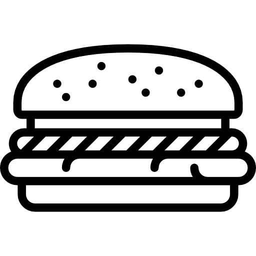 hamburger  icoon