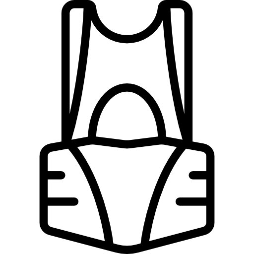 protezione per la schiena  icona