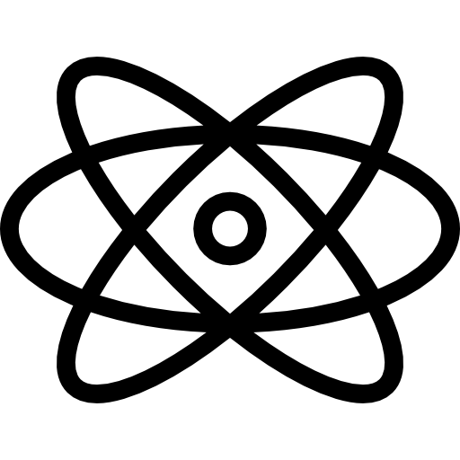símbolo atómico  icono