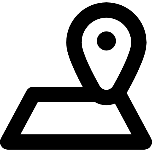 地図とプレースホルダー  icon