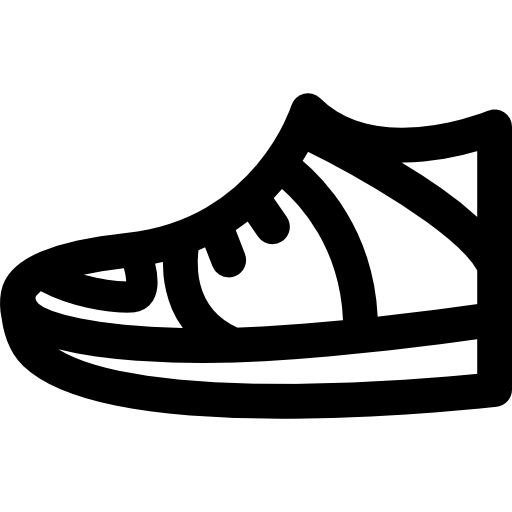 scarpa da ginnastica  icona
