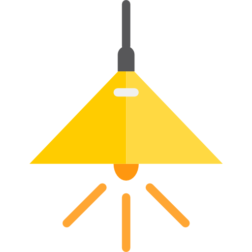 lampe srip Flat icon