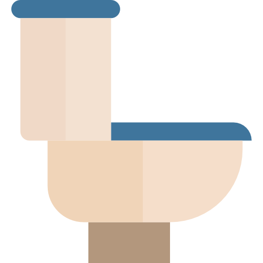 toilette srip Flat icon