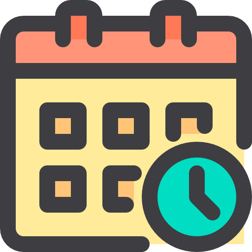 Calendar itim2101 Lineal Color icon
