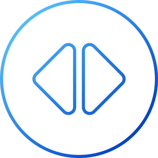 pfeile nach links und rechts Generic gradient outline icon