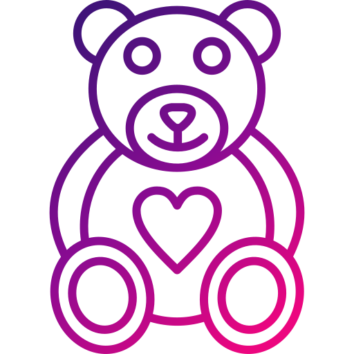 Teddy Generic gradient outline icon