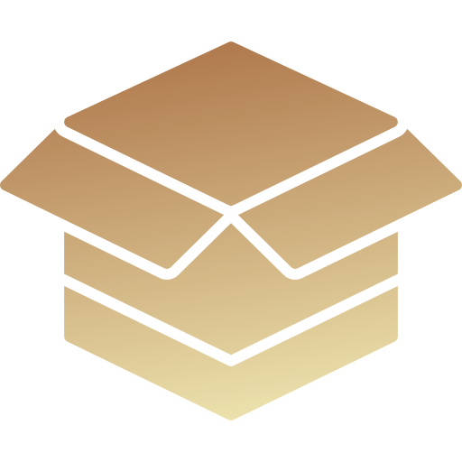 Cardboard Generic gradient fill icon