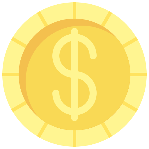 moeda Generic color fill Ícone