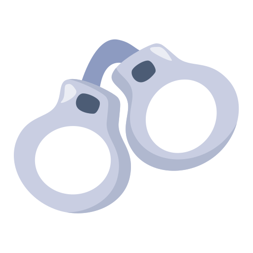 Handcuff Generic color fill icon
