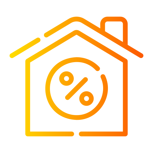 hipoteka Generic gradient outline ikona