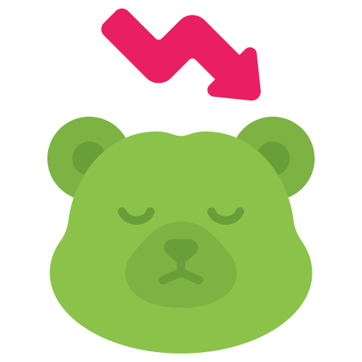 mercato degli orsi Generic color fill icona