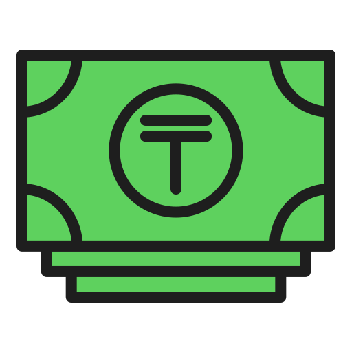 tenge Generic color lineal-color icon