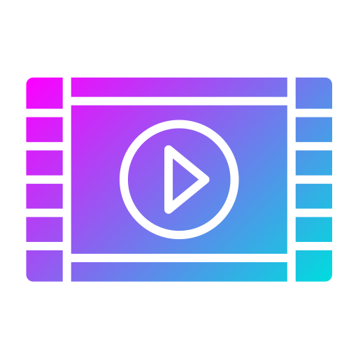 videoplayer Generic gradient fill icon