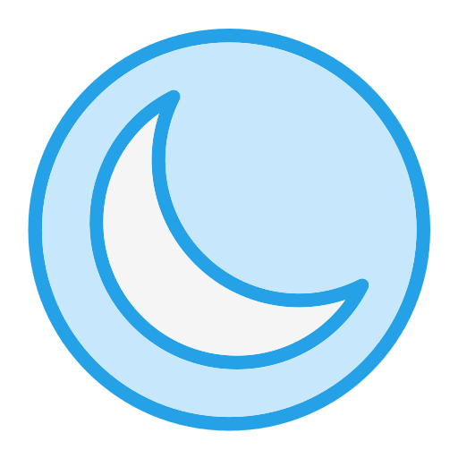 Night mode Generic color lineal-color icon