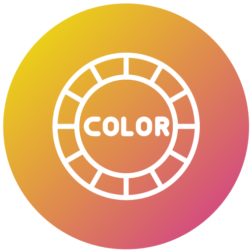 색상 Generic gradient fill icon