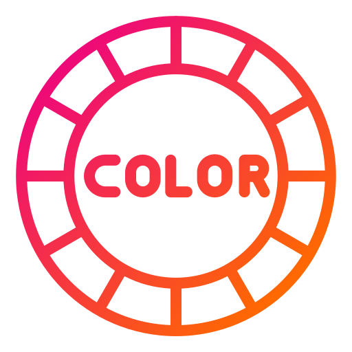 colore Generic gradient outline icona