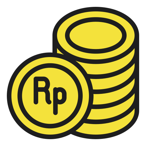 rupiah Generic color lineal-color icon