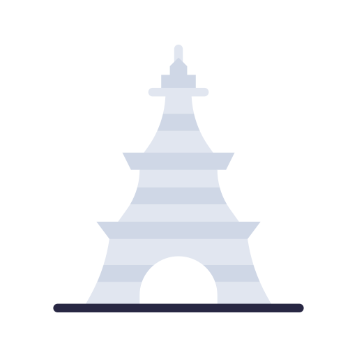 パリ Generic color fill icon
