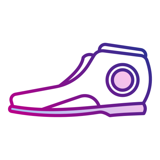 calzado Generic gradient lineal-color icono