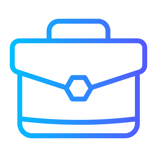 Briefcase Generic gradient outline icon