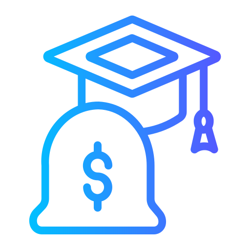 Scholarship Generic gradient outline icon