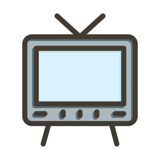 Television Generic color lineal-color icon