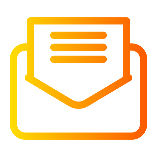 e-mail senden Generic gradient outline icon