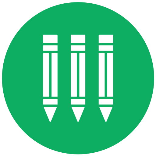 Pencils Generic color fill icon