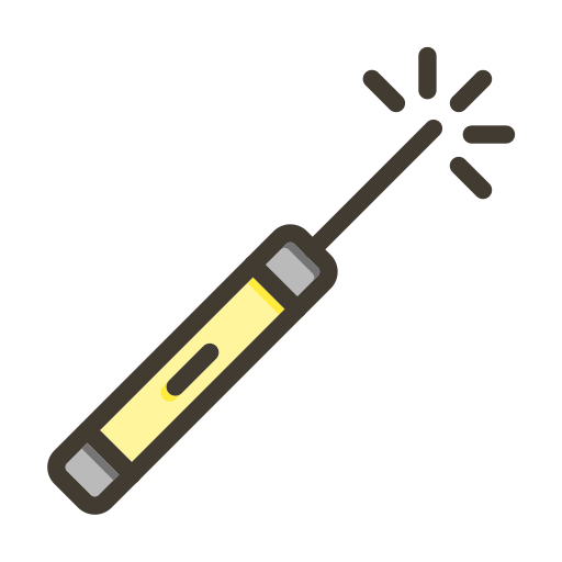 Laser pen Generic color lineal-color icon