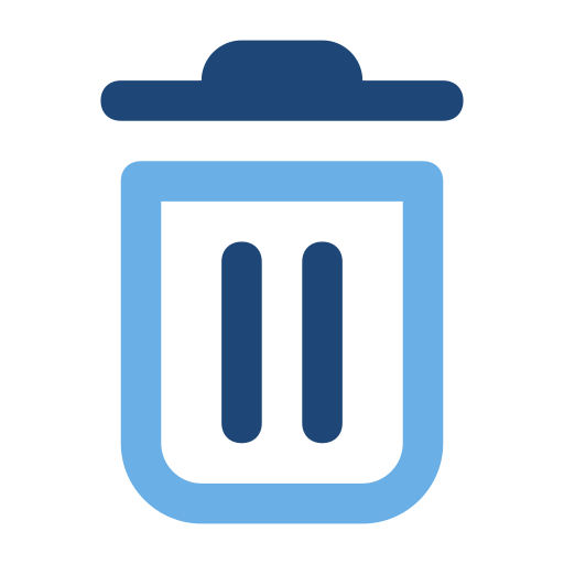 Trash can Generic color outline icon