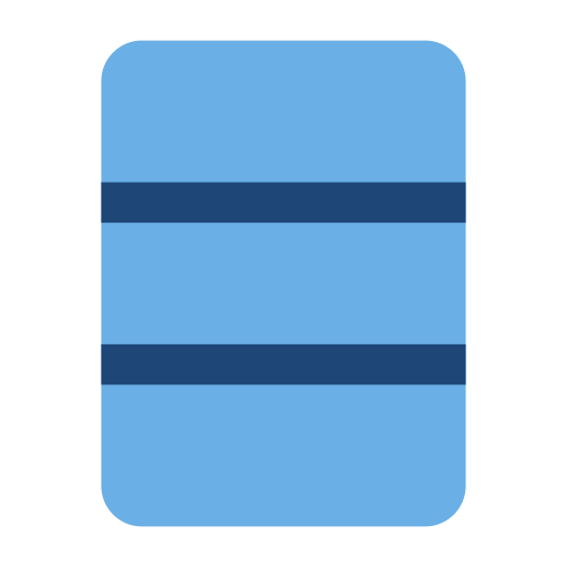 Rows Generic color fill icon